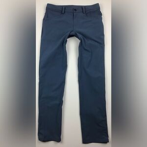 lululemon ABC pants Classic men’s 34 blue